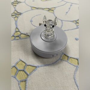 Swarovski Faceted Crystal Elephant Figurine